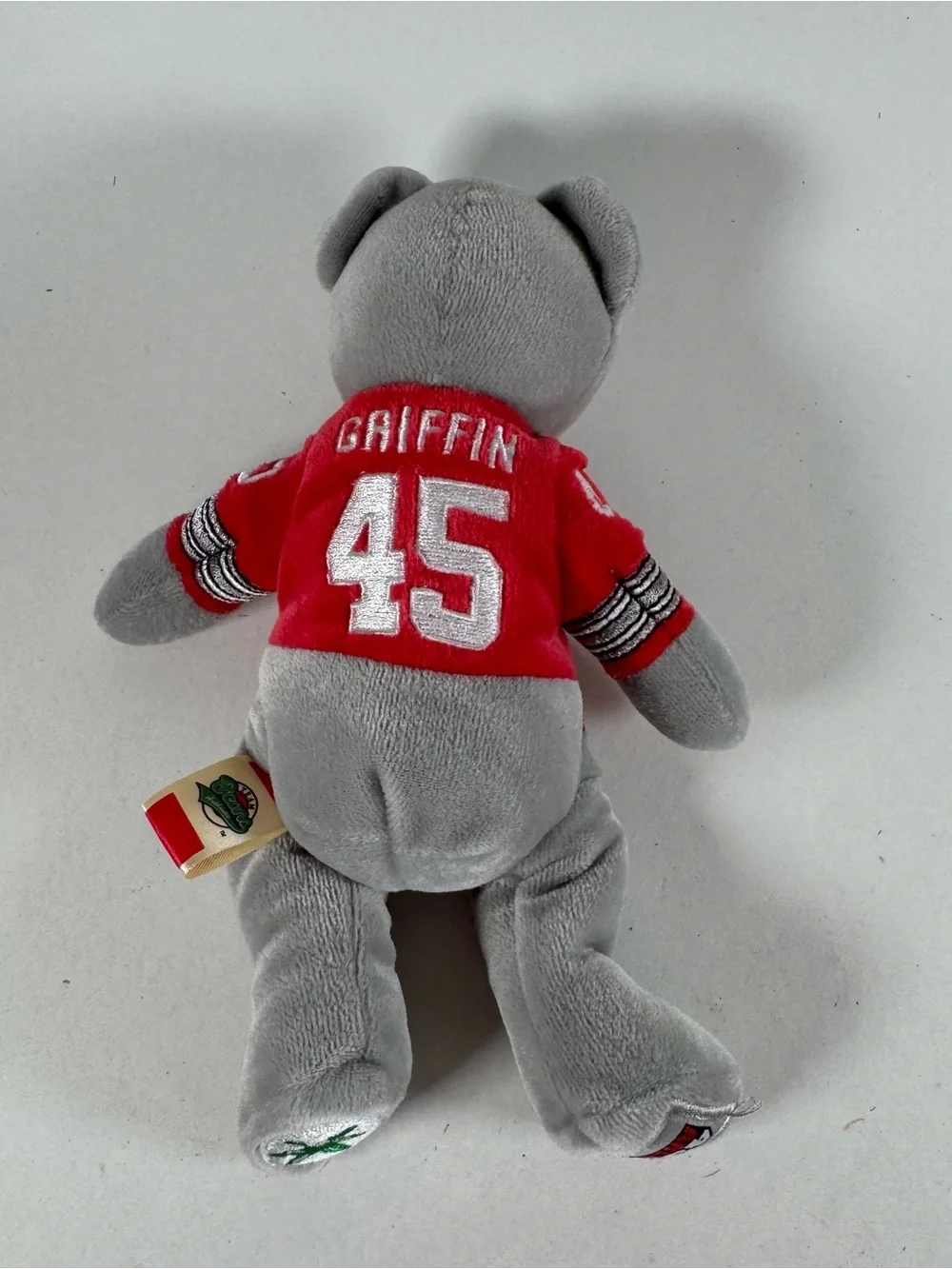 Team Beans Authentic Plush Bear Beanie Ohio State #45 Archie Griffin 8